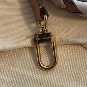 Louis Vuitton Gold and Brown Accent Bag